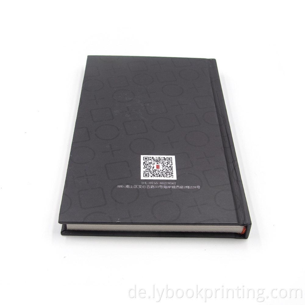 Quittungsbuch Druck Hardcover -Bücher Drucklieferanten benutzerdefinierte Restaurant -Menü Buchdruckung